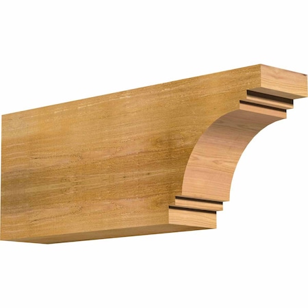 Pescadero Rough Sawn Rafter Tail, Western Red Cedar, 6W X 12H X 32L